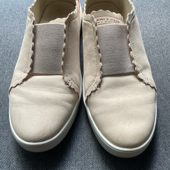 Cole Haan Pink Suede Sneakers - Picture 9 of 12